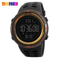 SKMEI Men's Waterproof LED Digital Sport Watch – Multifunction