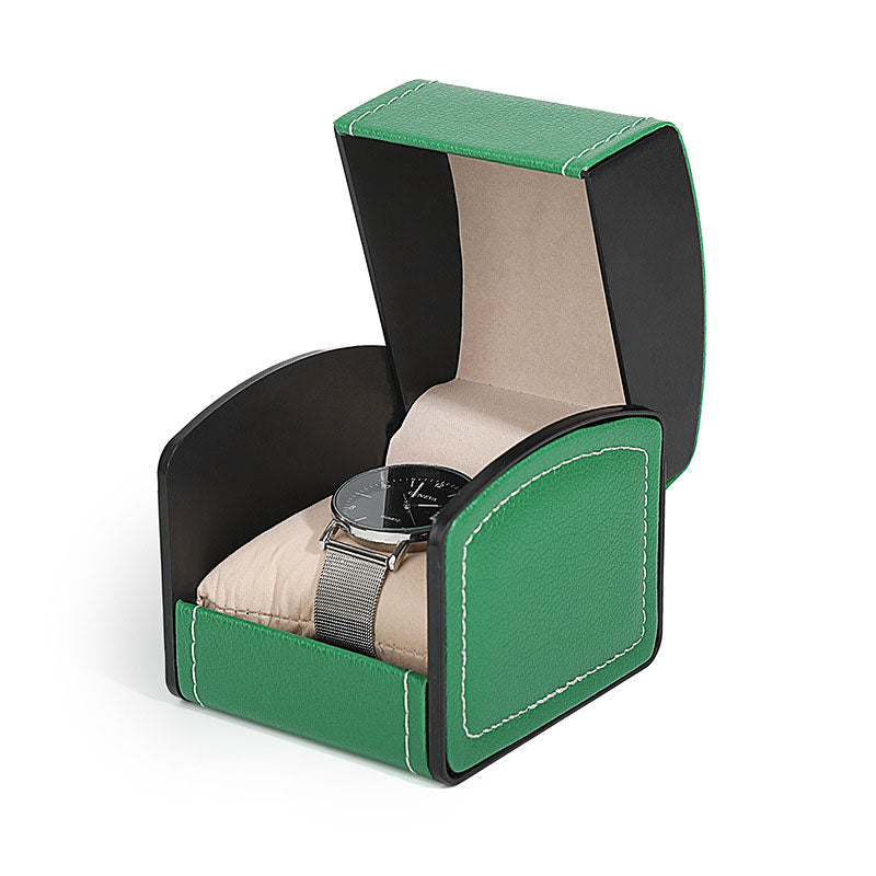 New European Men's PU Leather Watch Watch Box Mechanical Watch Storage Box Watch Gift Box